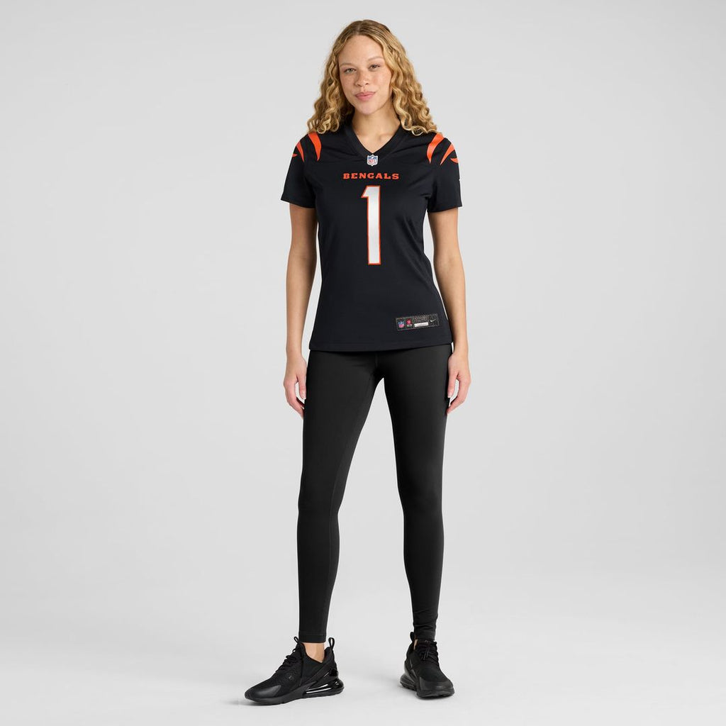 Ja'Marr Chase Cincinnati Bengals Women's Game Jersey - Black