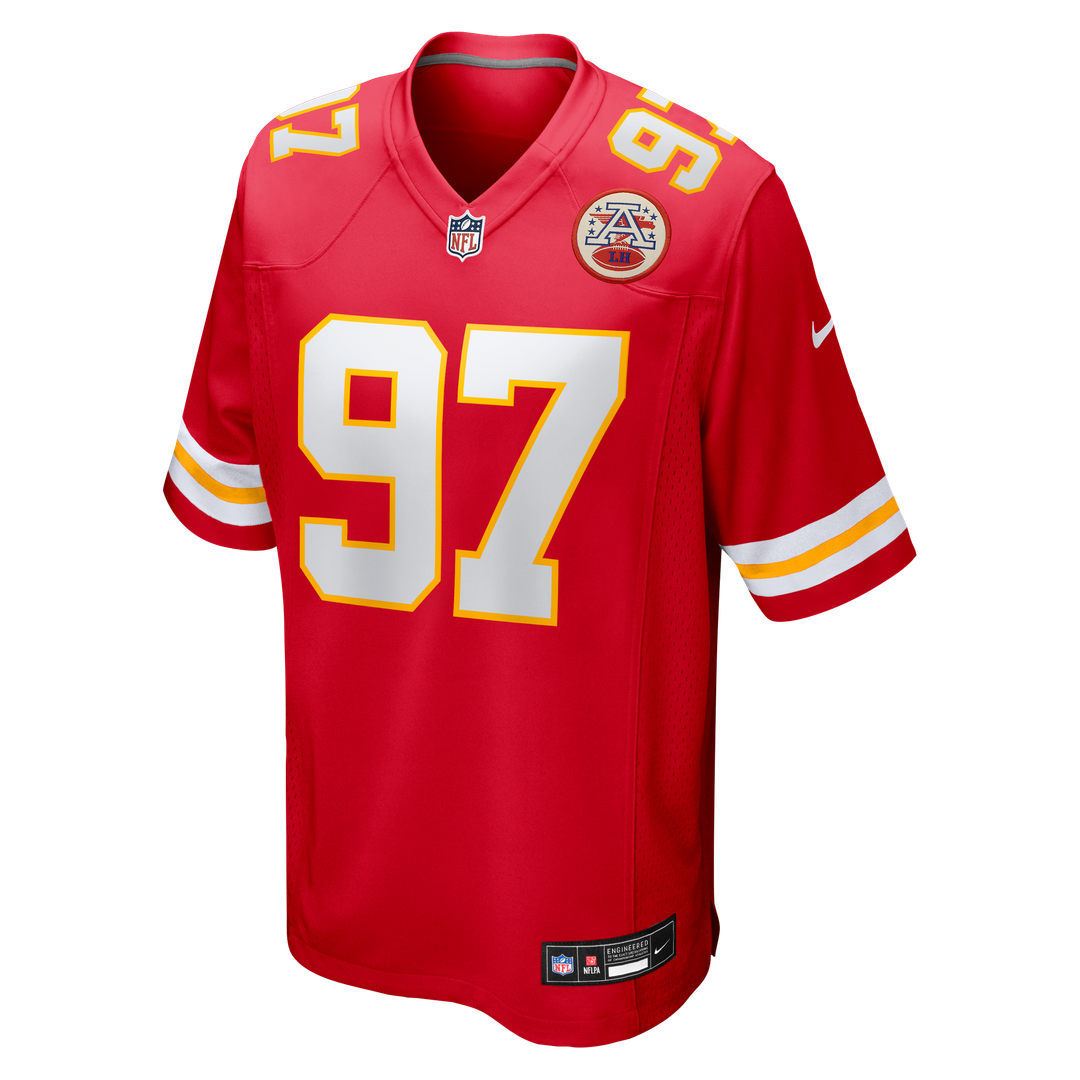 Felix Anudike-Uzomah Kansas City Chiefs Game Jersey - Red