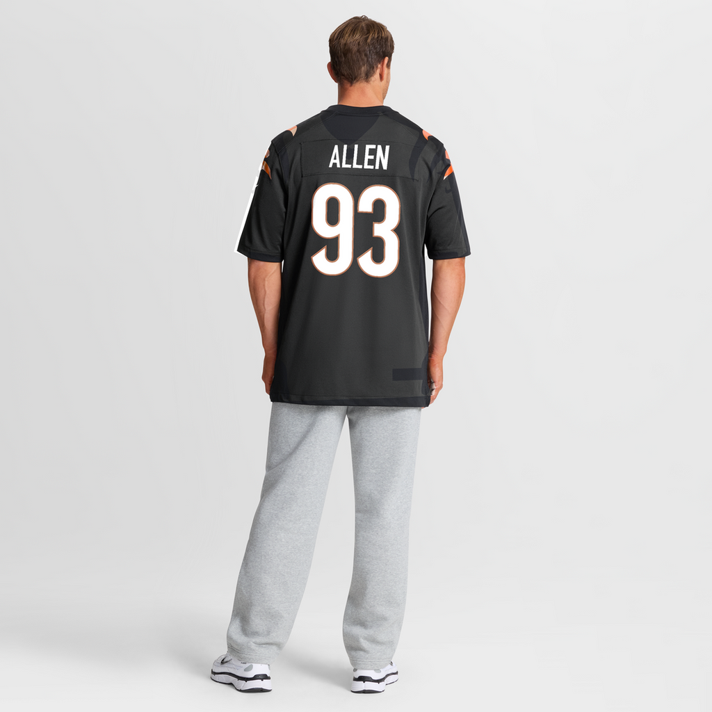 Jonathan Allen Cincinnati Bengals Team Game Jersey - Black