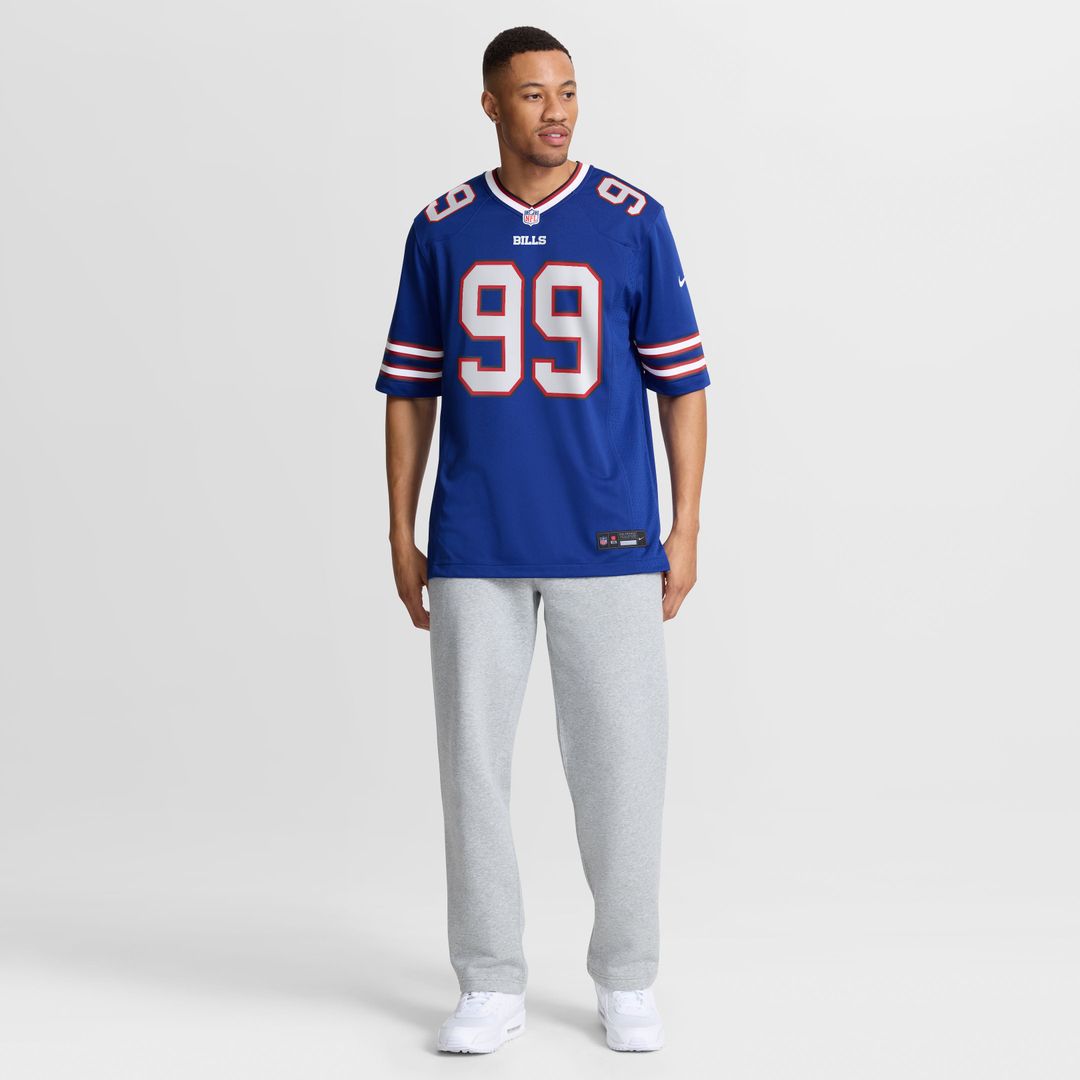 T.J. Parker Buffalo Bills Game Jersey - Royal