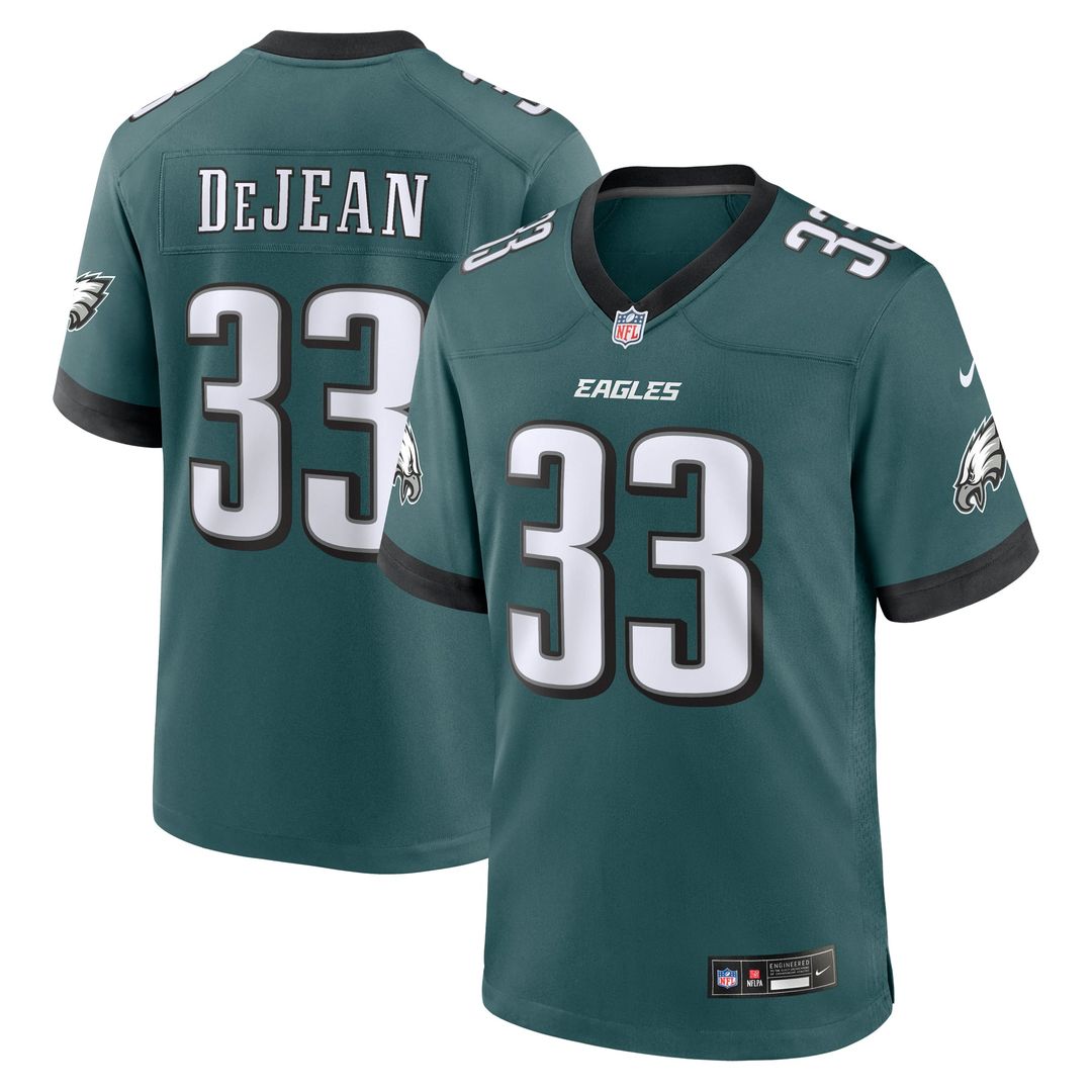 Cooper DeJean Philadelphia Eagles Alternate Player Game Jersey - Black
