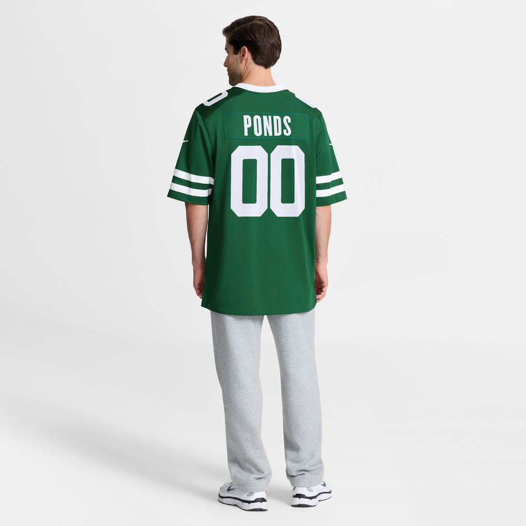 D'Angelo Ponds New York Jets Game Jersey - Legacy Green