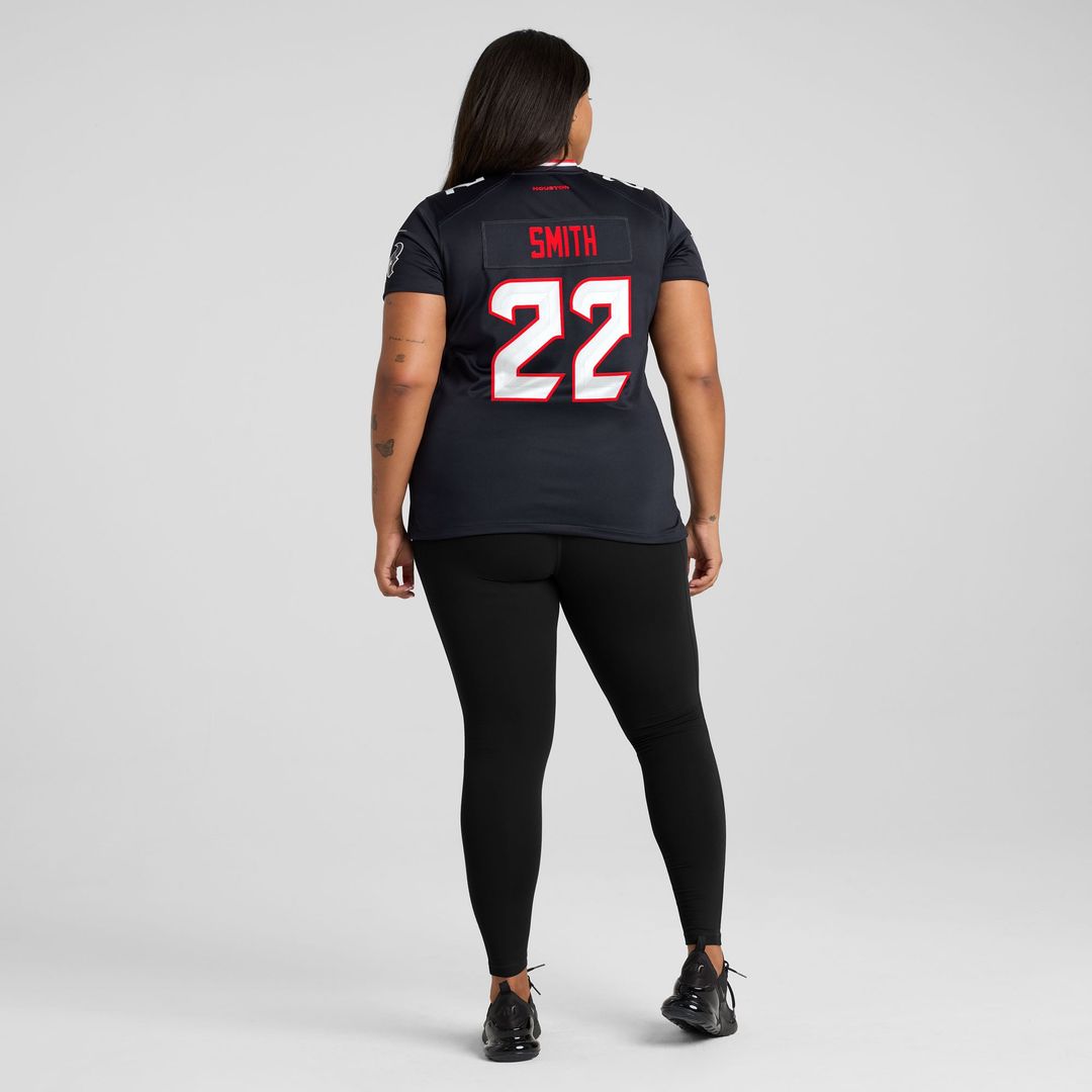 Jaylin Smith Houston Texans Women's Team Game Jersey - Navy