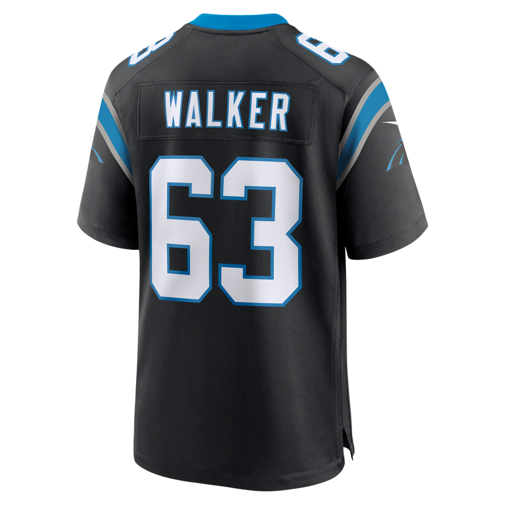 Rasheed Walker Carolina Panthers Team Game Jersey - Black