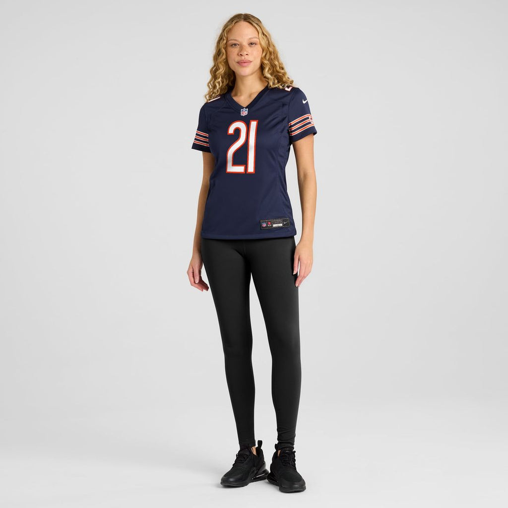 D'Onta Foreman Chicago Bears Women's Game Jersey - Navy