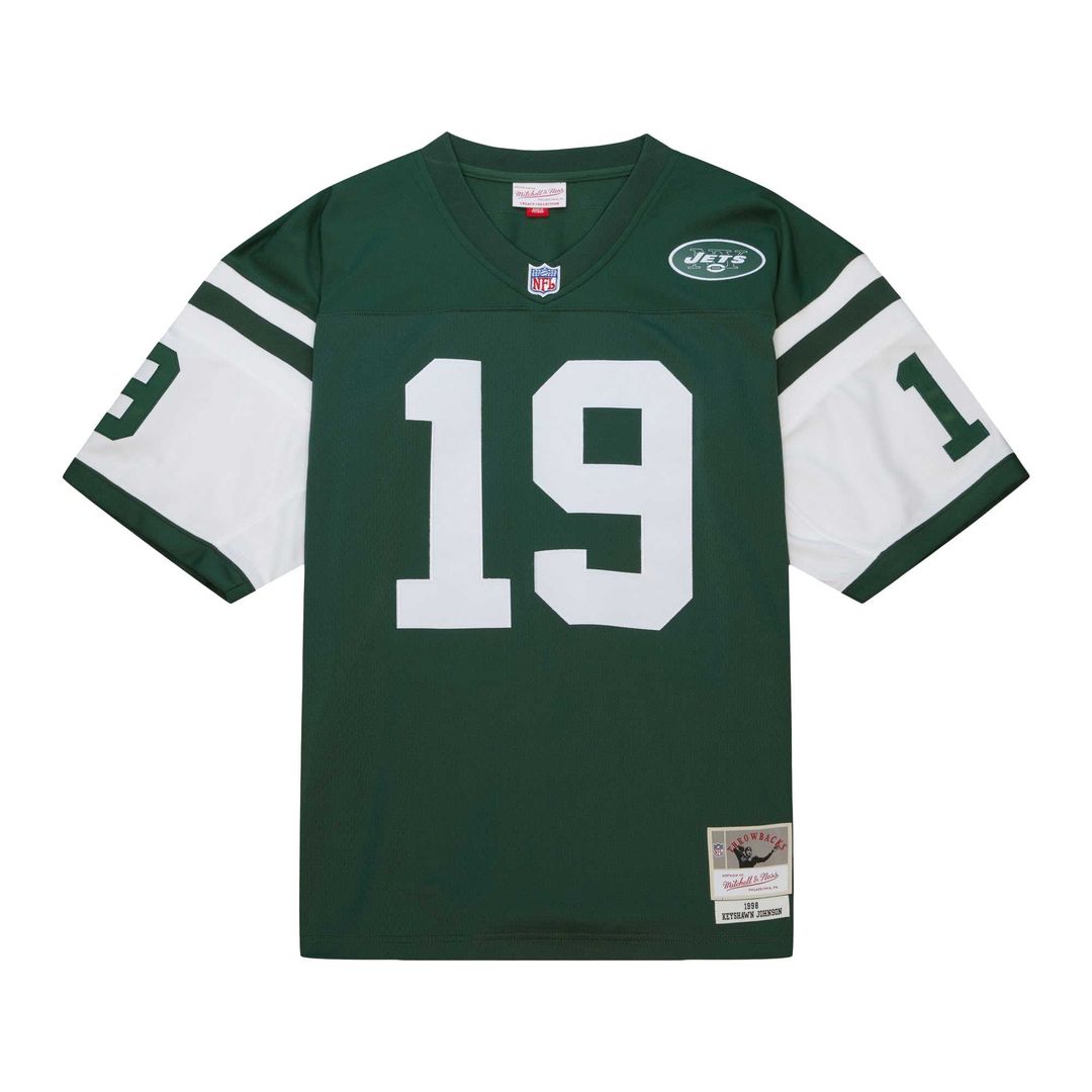 Keyshawn Johnson New York Jets Mitchell & Ness Legacy Replica Jersey - Kelly Green