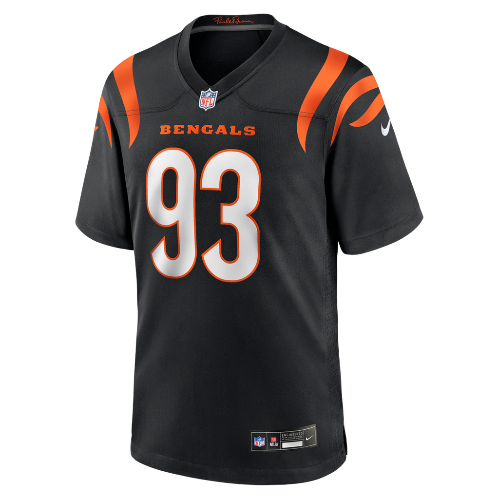 Jonathan Allen Cincinnati Bengals Team Game Jersey - Black
