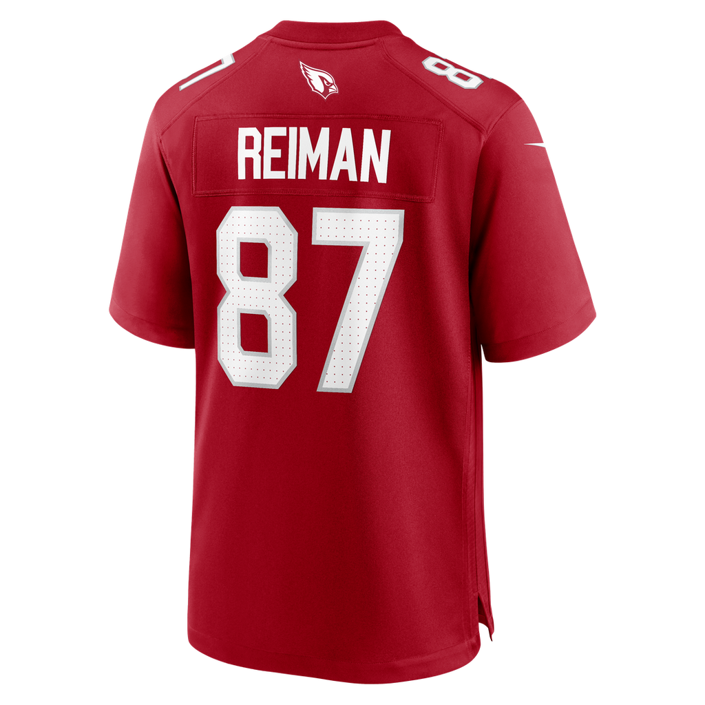 Tip Reiman Arizona Cardinals Team Game Jersey - Cardinal