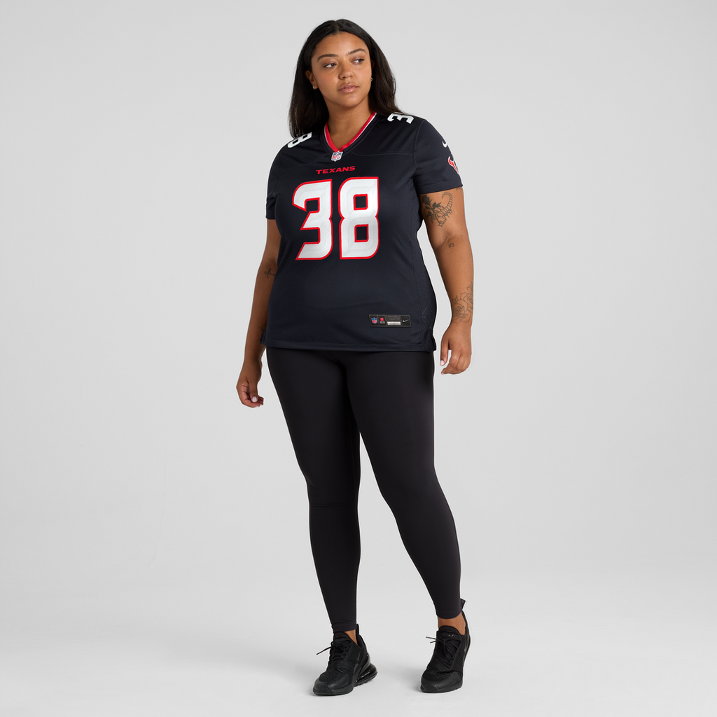 Kai Kroeger Houston Texans Women's Team Game Jersey - Navy