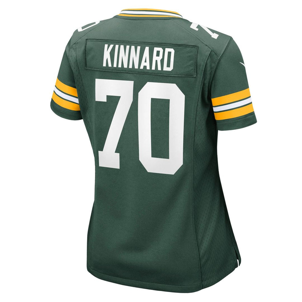 Darian Kinnard Green Bay Packers Women's Team Game Jersey - Green