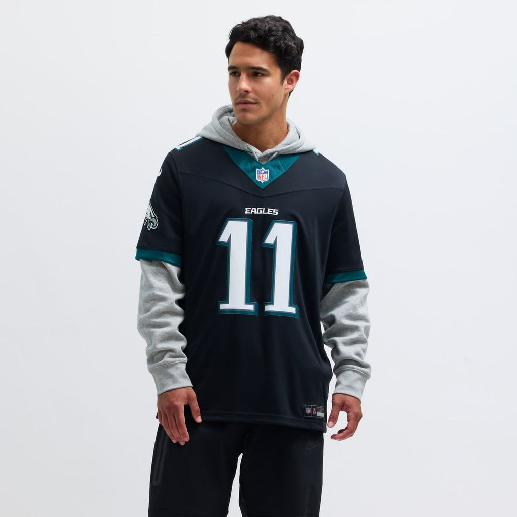 A.J. Brown Philadelphia Eagles Alternate Vapor F.U.S.E. Limited Jersey - Black