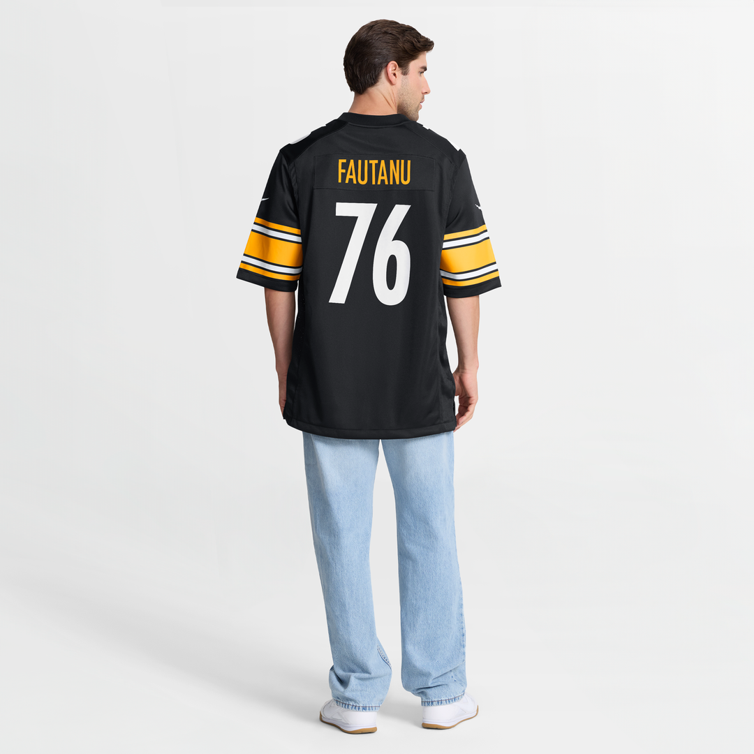 Troy Fautanu Pittsburgh Steelers Player Game Jersey - Black
