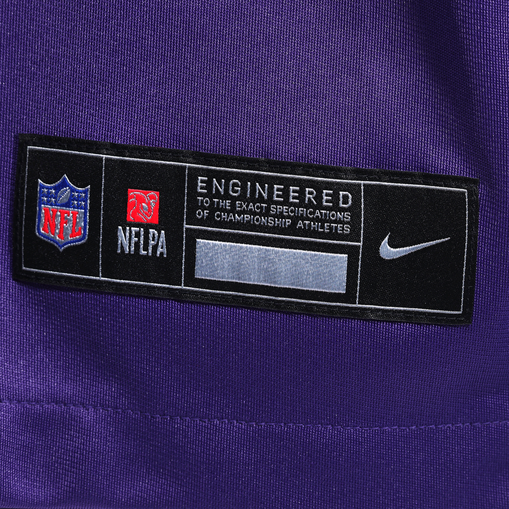 Ben Yurosek Minnesota Vikings Team Game Jersey - Purple
