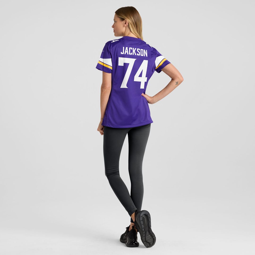 Donovan Jackson Minnesota Vikings Women's Team Game Jersey - Purple
