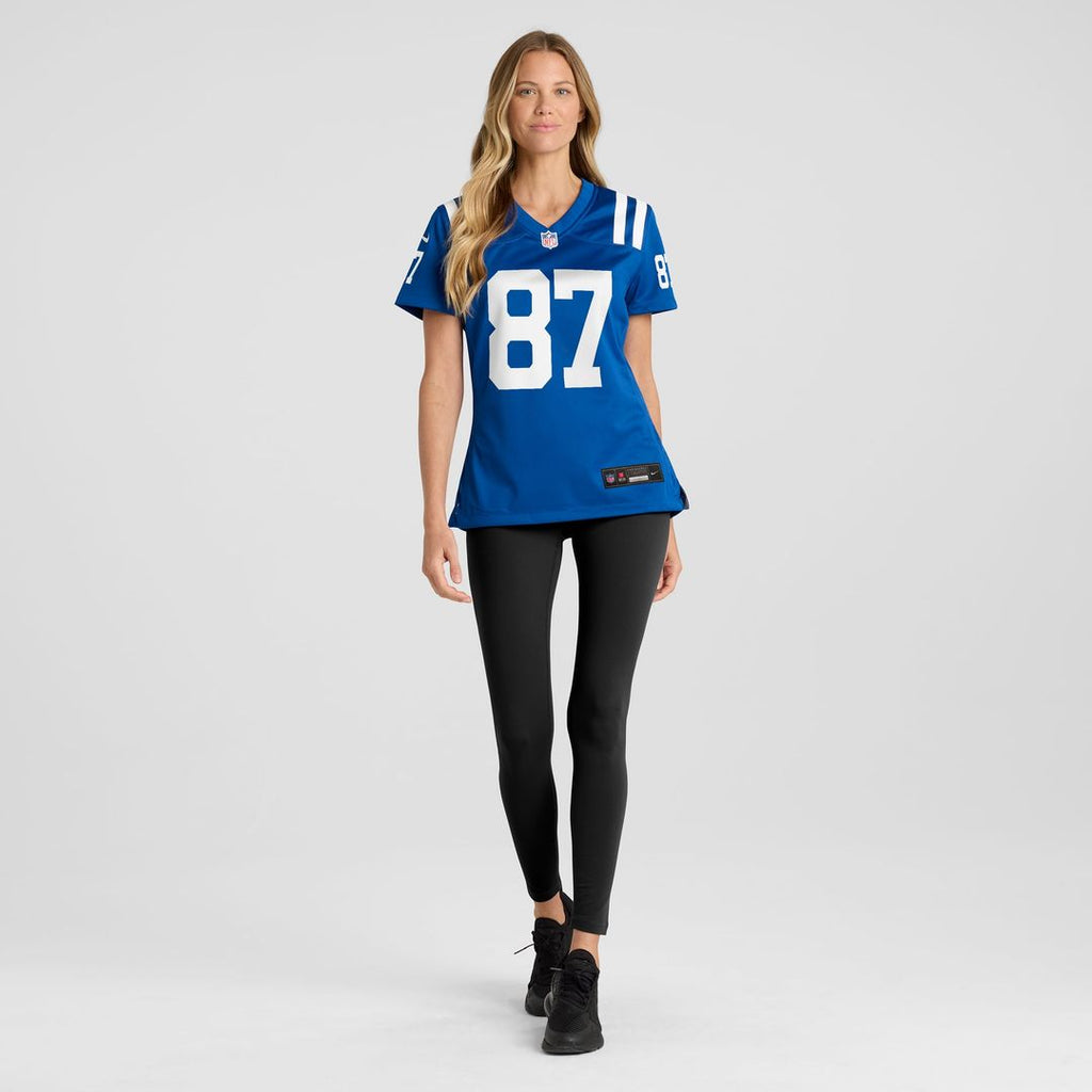 Reggie Wayne Indianapolis Colts Women's Retired Player Game Jersey - Royal