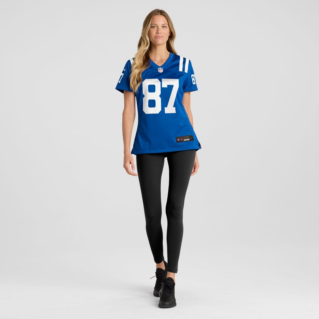 Reggie Wayne Indianapolis Colts Women's Retired Player Game Jersey - Royal