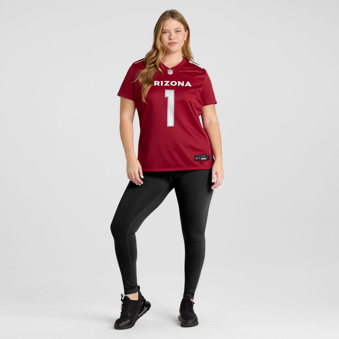 Number 1 Mom Arizona Cardinals Women's Game Jersey - Cardinal
