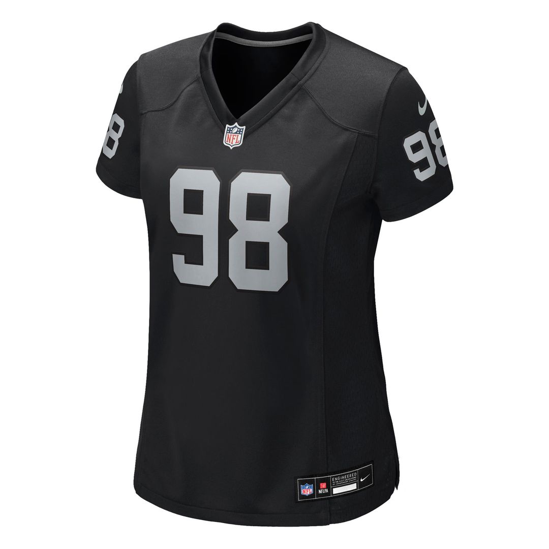 Maxx Crosby Las Vegas Raiders Women's Game Jersey - White