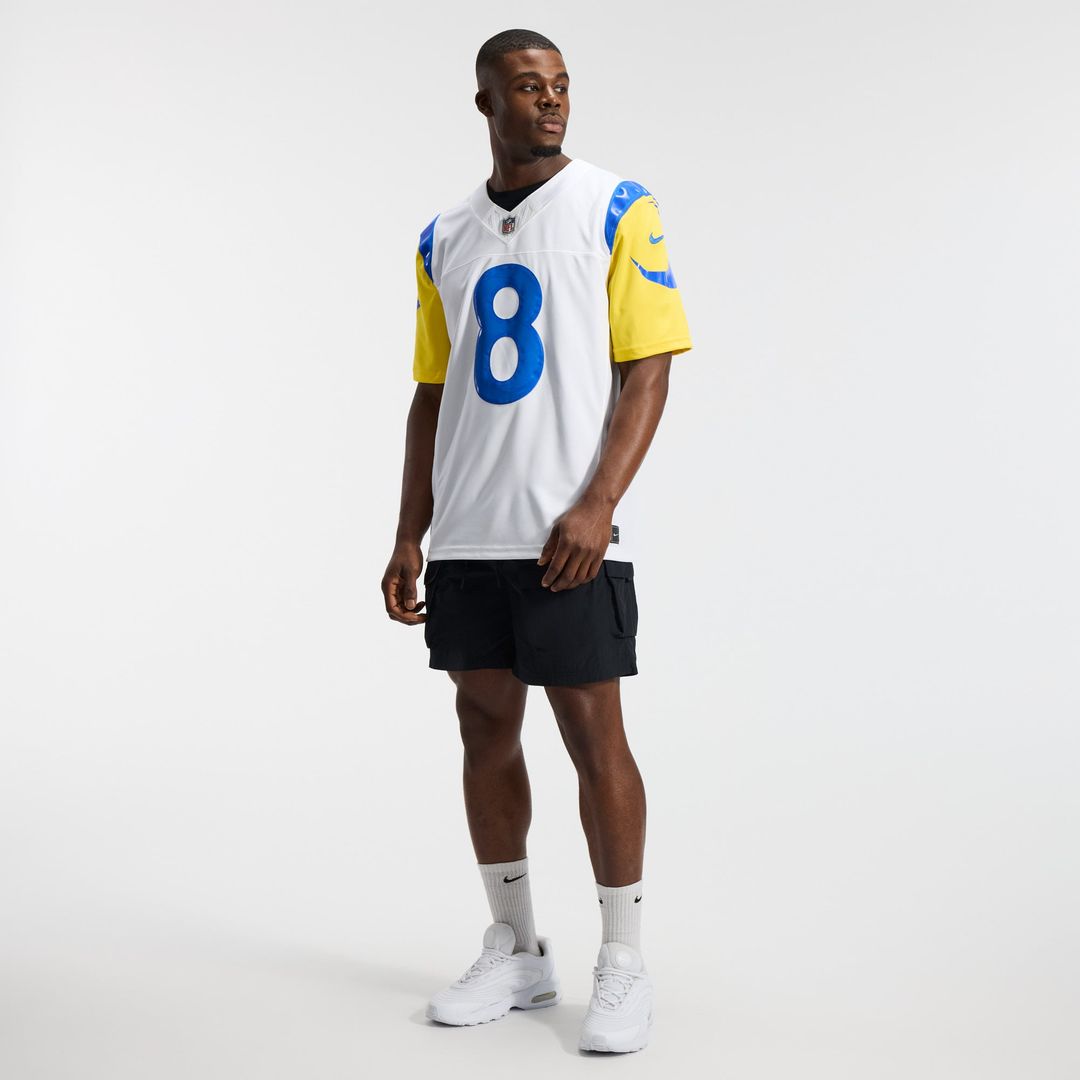 Jared Verse Los Angeles Rams Vapor F.U.S.E. Stitched Limited Jersey - White