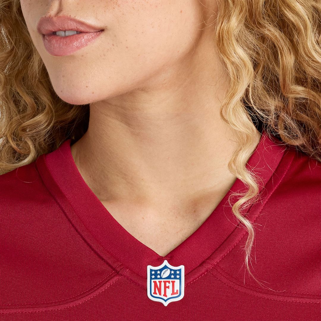 Burch Arizona Cardinals Women's Team Game Jersey - Cardinal