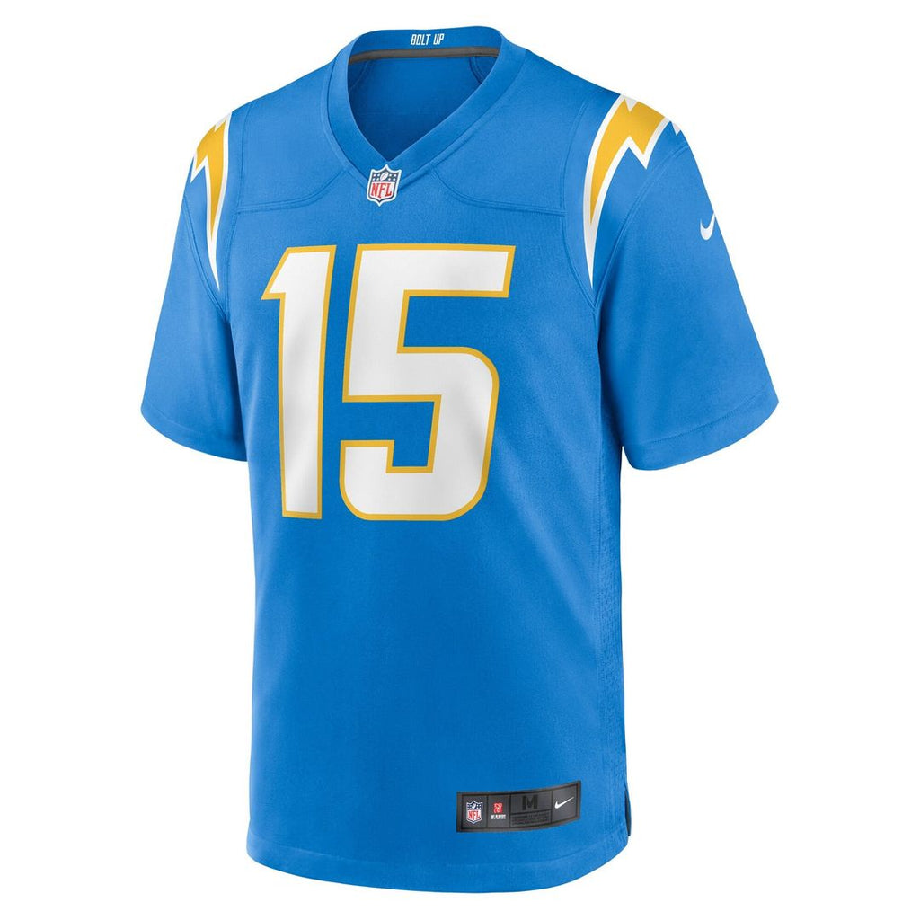 Ladd McConkey Los Angeles Chargers Youth Game Jersey - Powder Blue
