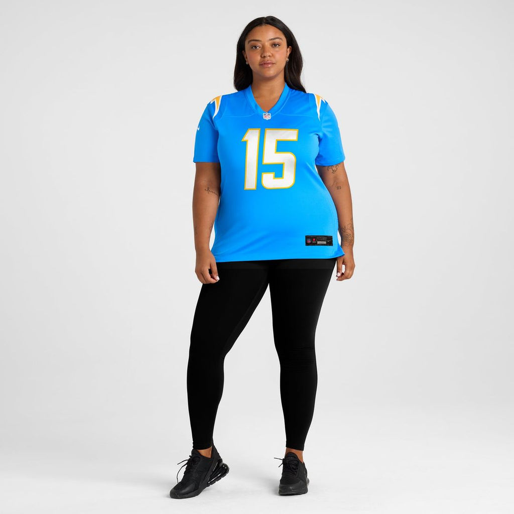 Ladd McConkey Los Angeles Chargers Women's Alternate Super Chargers Game Jersey - Navy