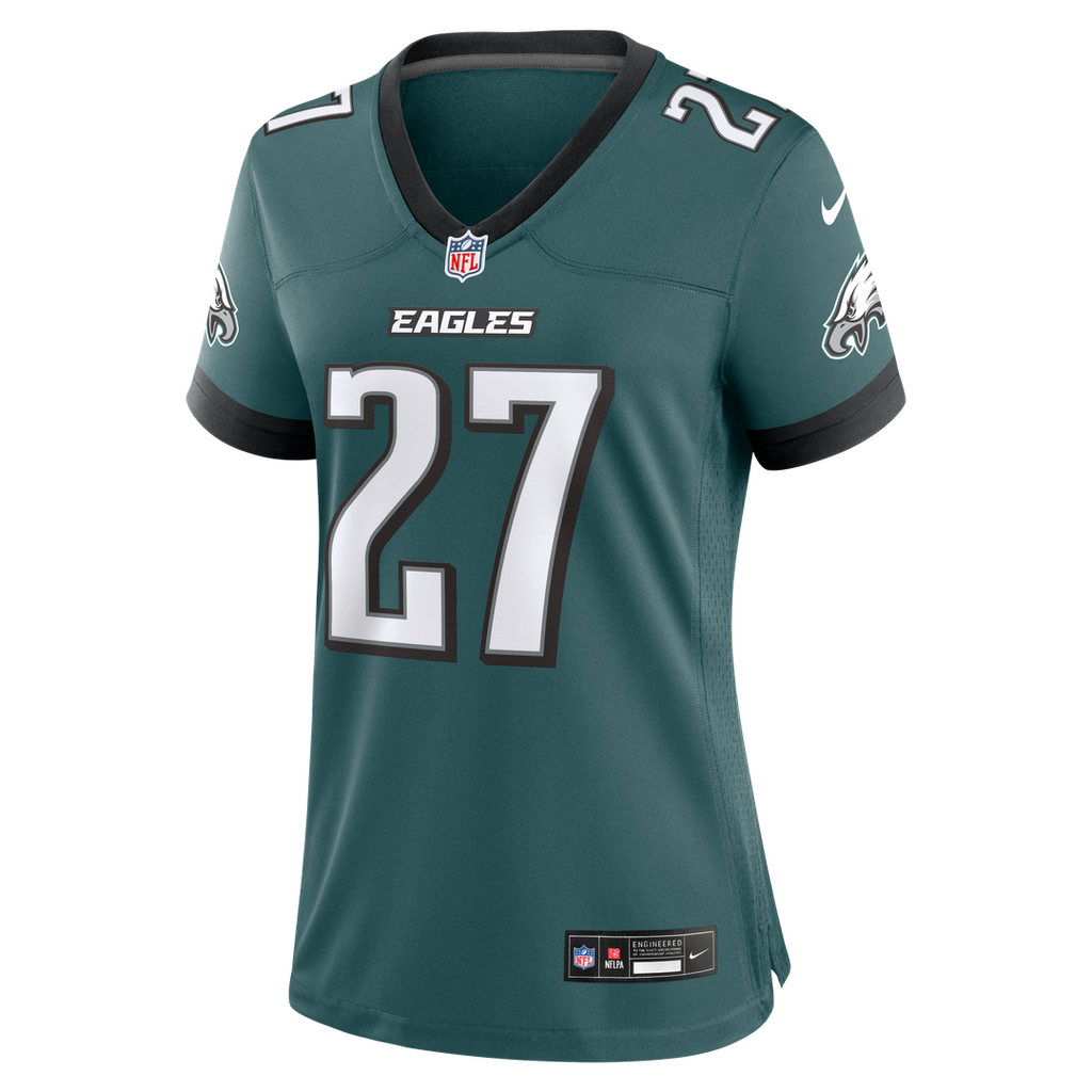 Quinyon Mitchell Philadelphia Eagles Women's Team Game Jersey - Midnight Green
