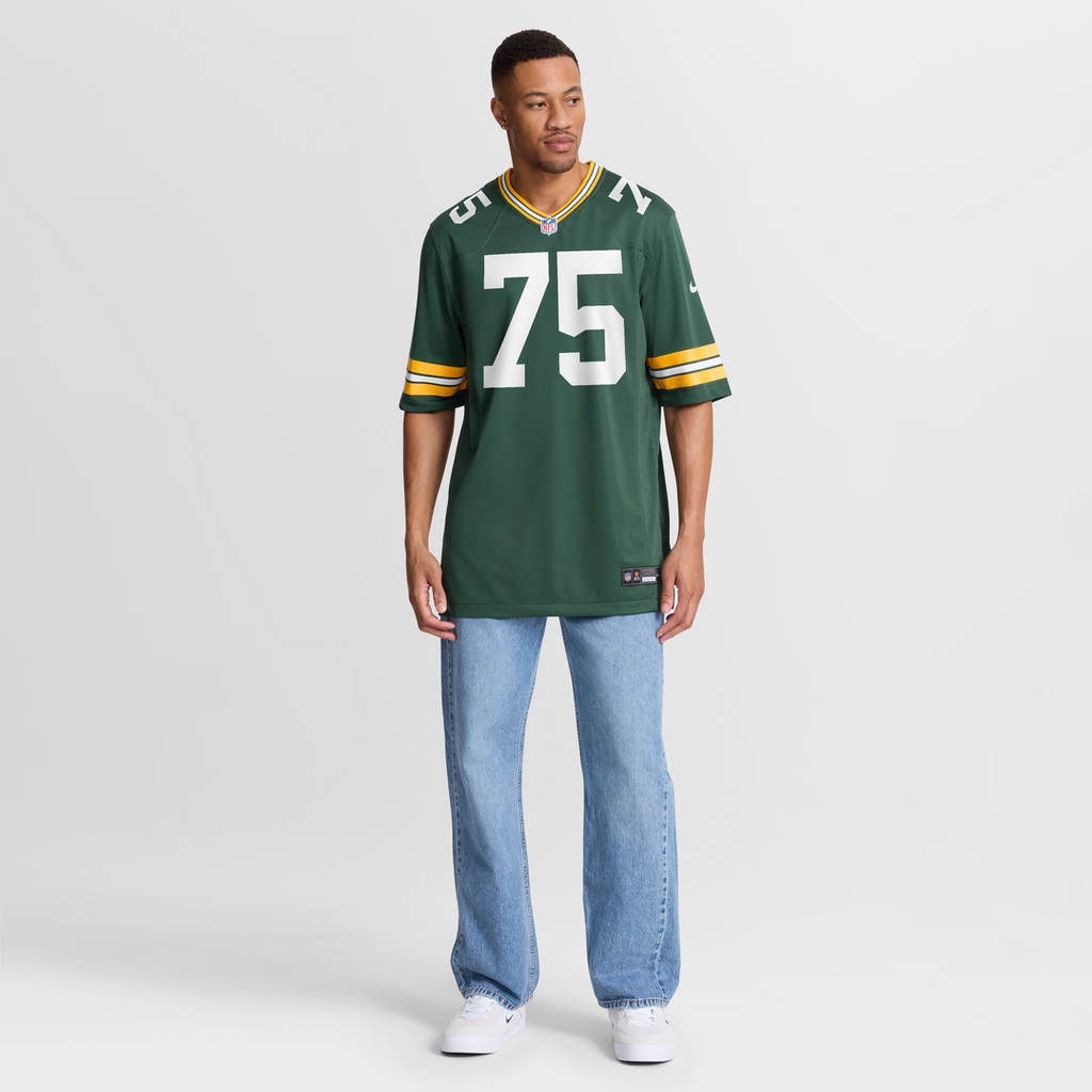 Sean Rhyan Green Bay Packers Game Player Jersey - Green