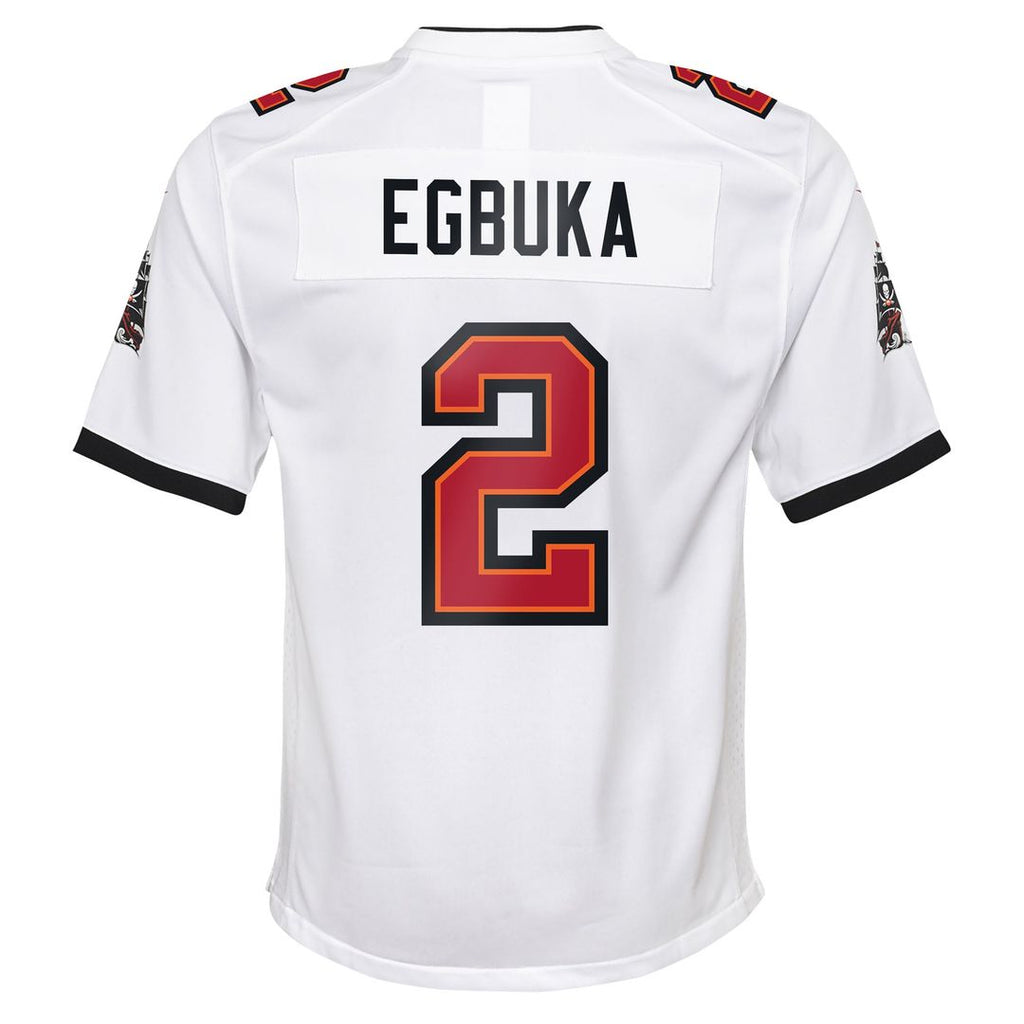 Emeka Egbuka Tampa Bay Buccaneers Youth Team Game Jersey - Red