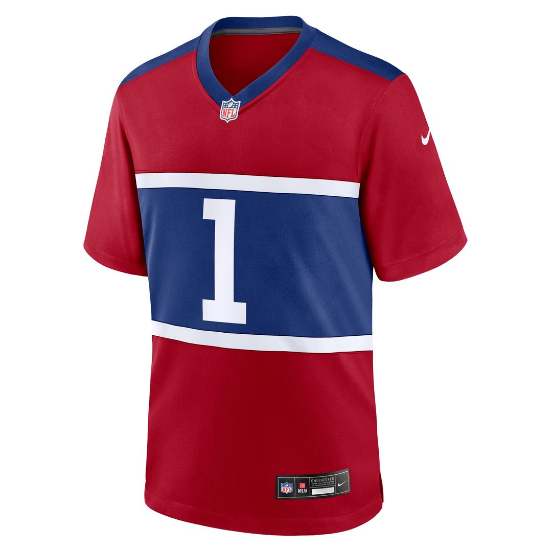 Malik Nabers New York Giants Alternate Game Jersey - Century Red