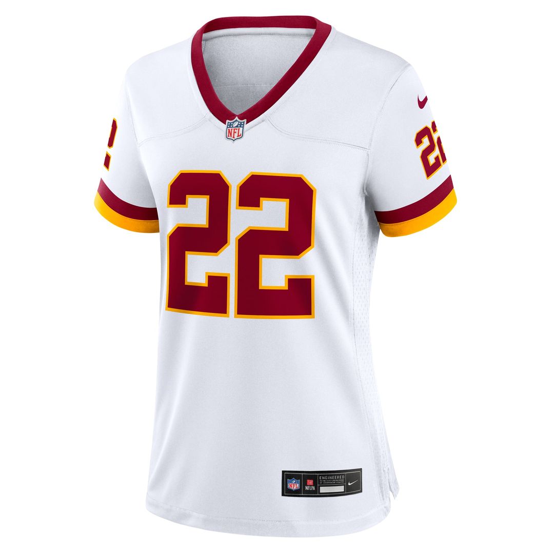 Jacory Croskey-Merritt Washington Commanders Women's Game Super Bowl Era Jersey - White