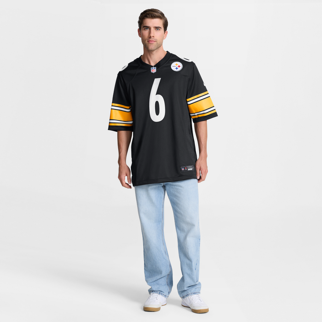Patrick Queen Pittsburgh Steelers Alternate 1933 Throwback Game Jersey - Gold