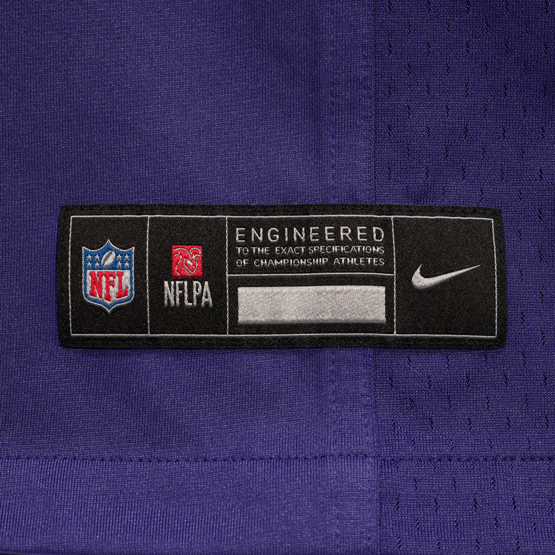 Taven Bryan Baltimore Ravens Team Game Jersey - Purple