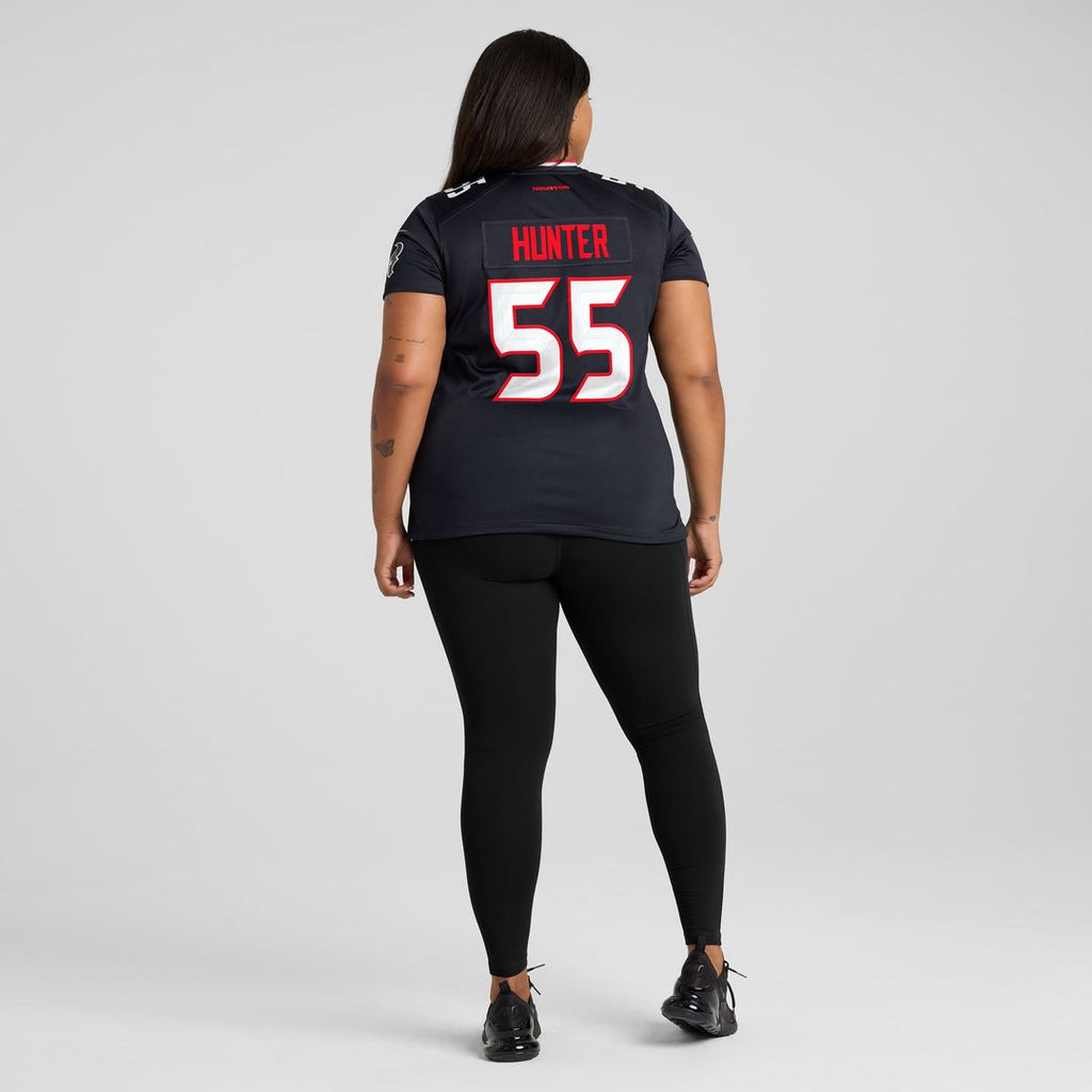 Danielle Hunter Houston Texans Women's Team Game Jersey - Navy