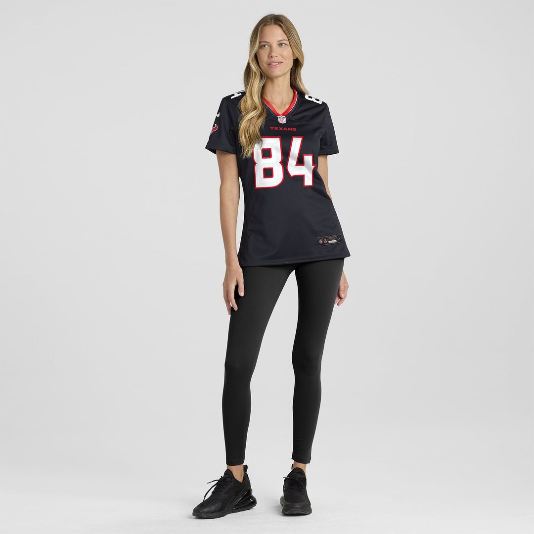Justin Watson Houston Texans Women's Team Game Jersey - Navy