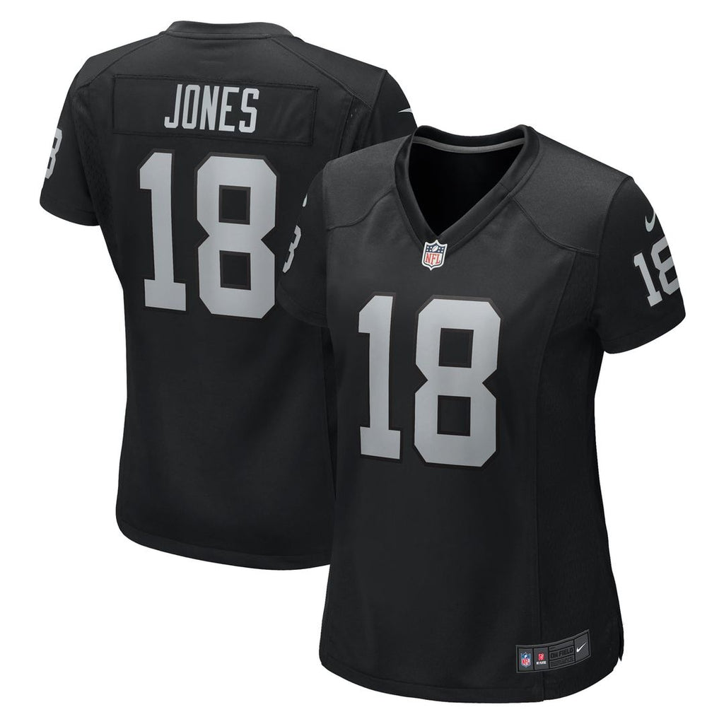 Jack Jones Las Vegas Raiders Women's Game Jersey - Black