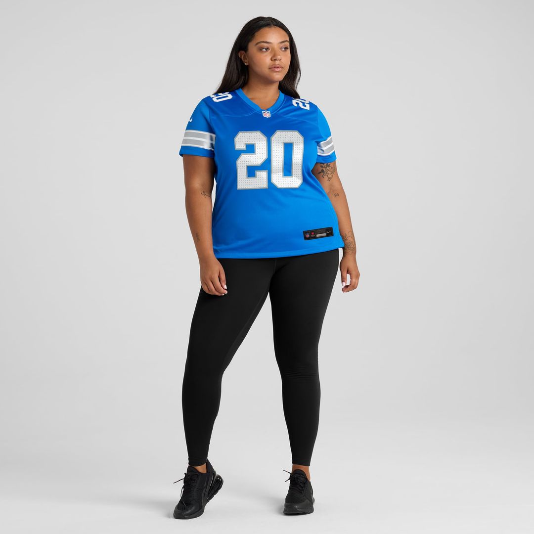Barry Sanders Detroit Lions Women's 2nd Alternate Retired Player Game Jersey - Black