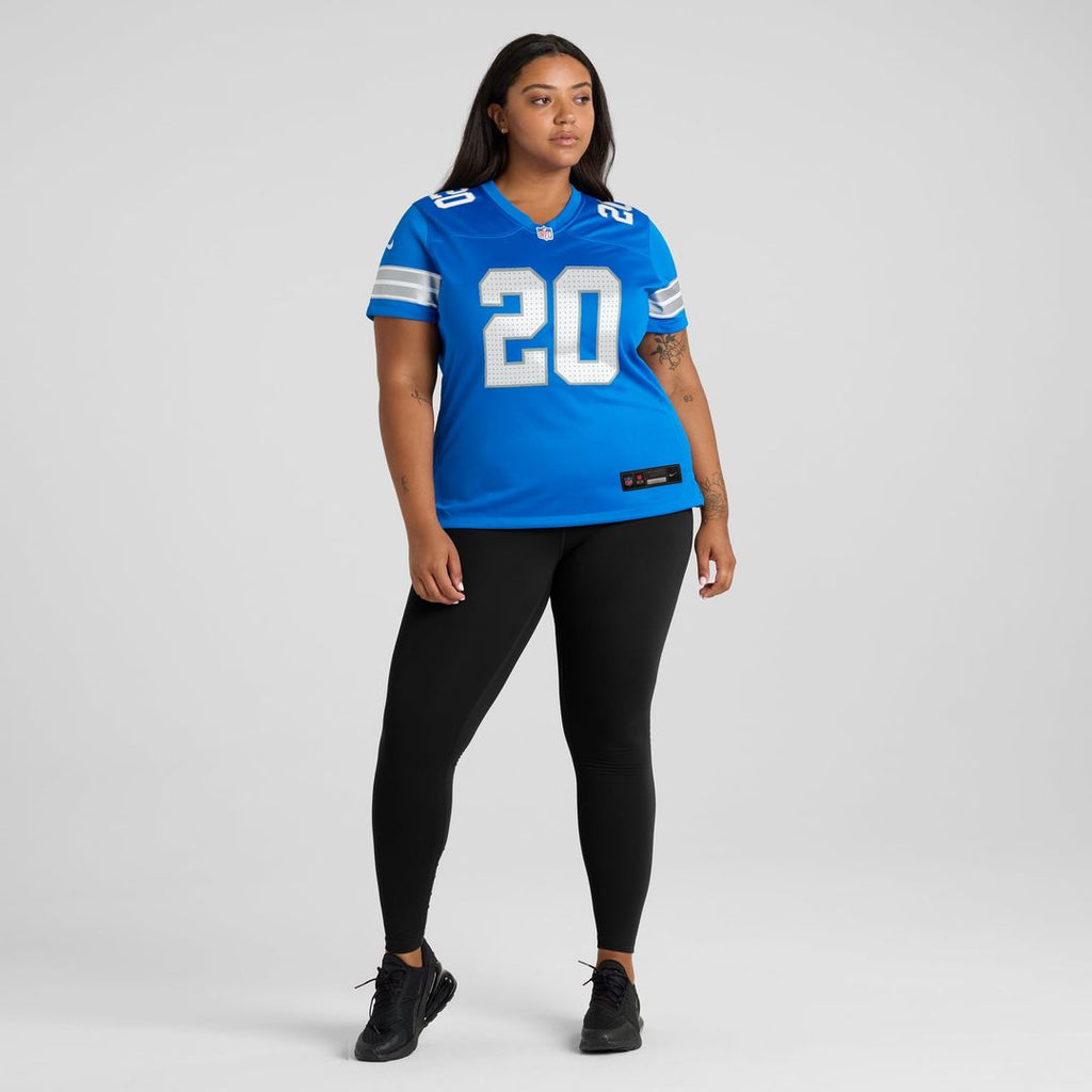Barry Sanders Detroit Lions Women's Retired Player Game Jersey - Blue