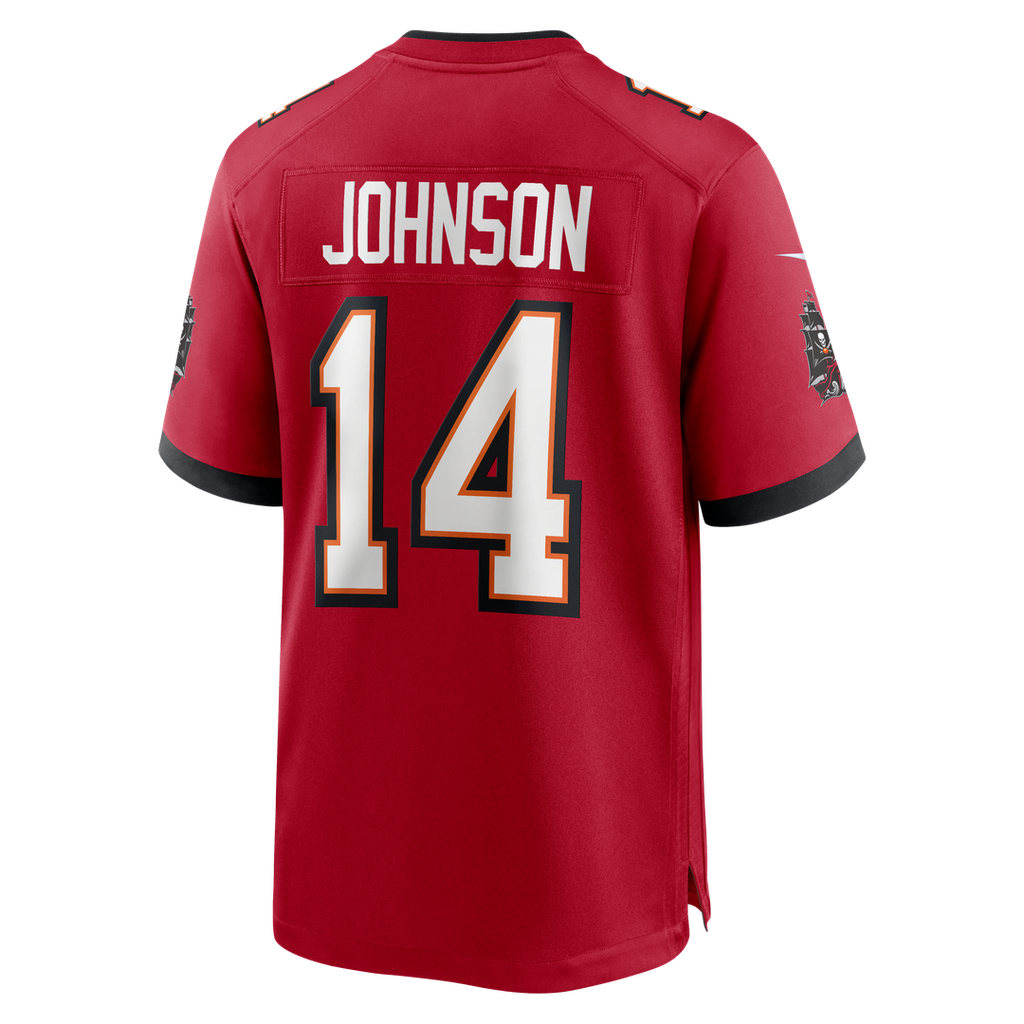 Brad Johnson Tampa Bay Buccaneers Game Retired Player Jersey - Red