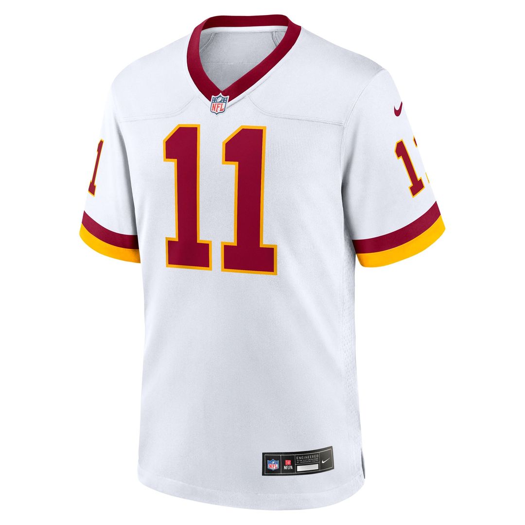 Luke McCaffrey Washington Commanders Hail Raiser Alternate Game Jersey - Black