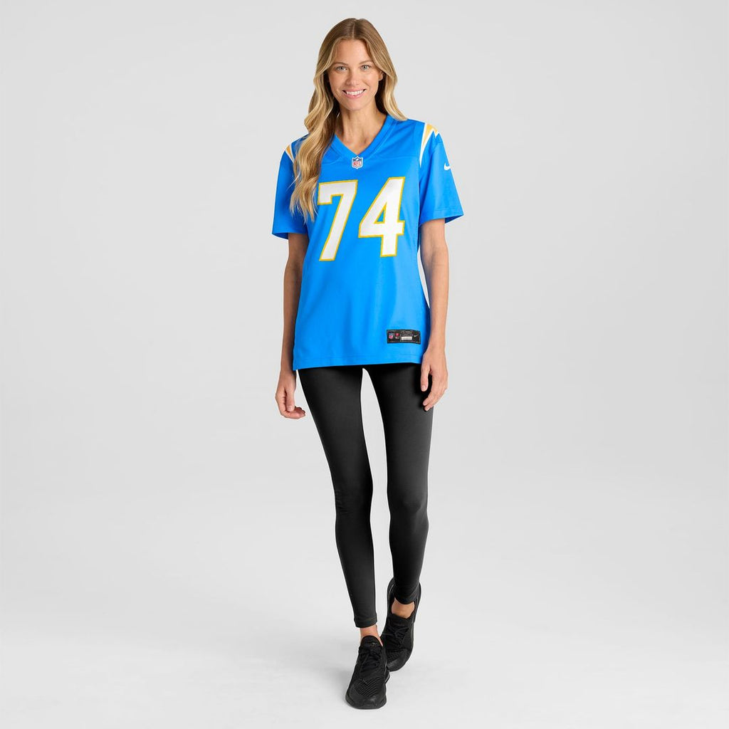 Austin Deculus Los Angeles Chargers Women's Team Game Jersey - Powder Blue