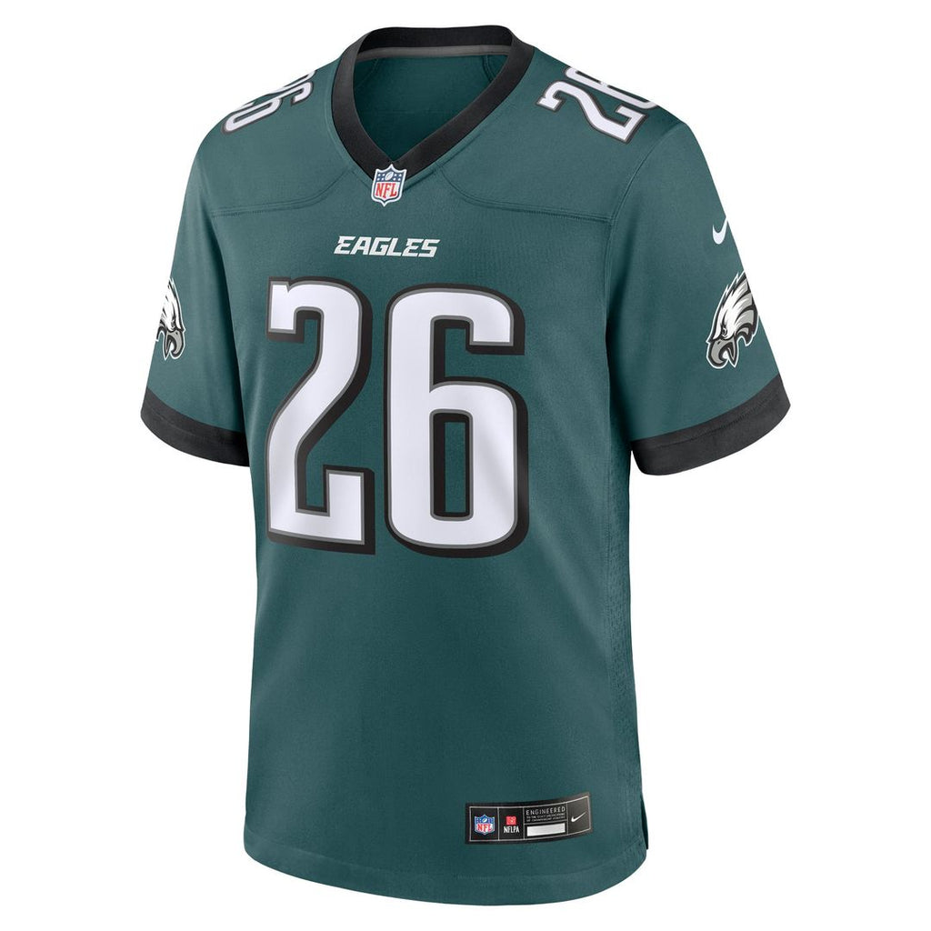 Saquon Barkley Philadelphia Eagles Alternate Game Jersey - Black