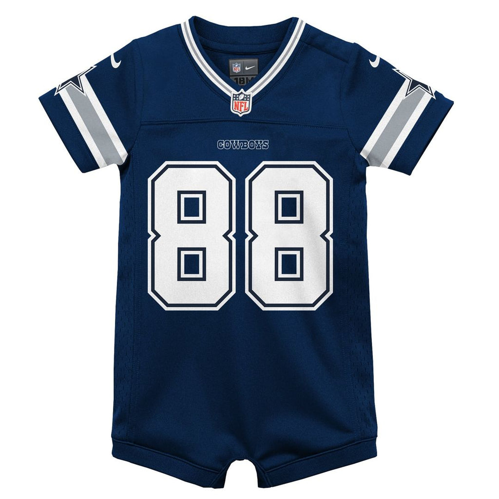 CeeDee Lamb Dallas Cowboys Infant Game Jersey Romper - Navy