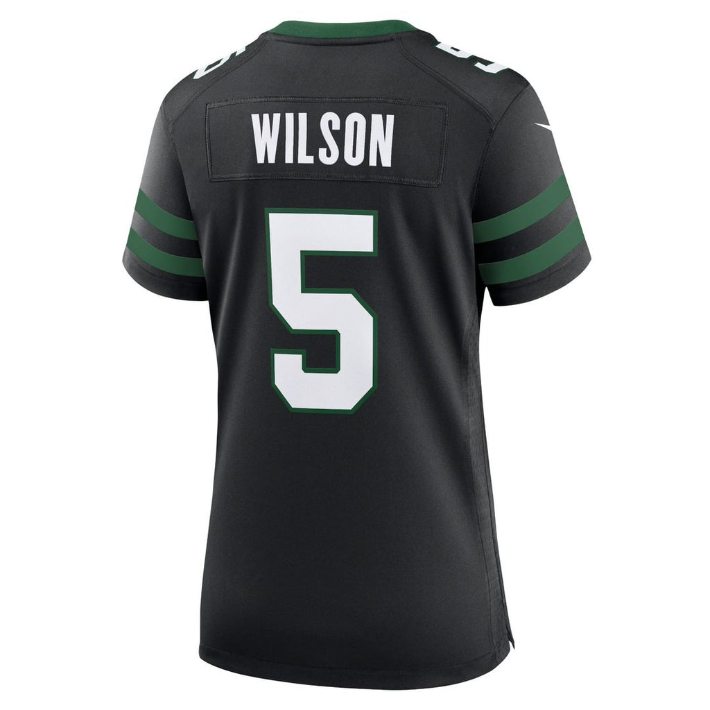 Garrett Wilson New York Jets Women's Alternate Game Jersey - Legacy Black