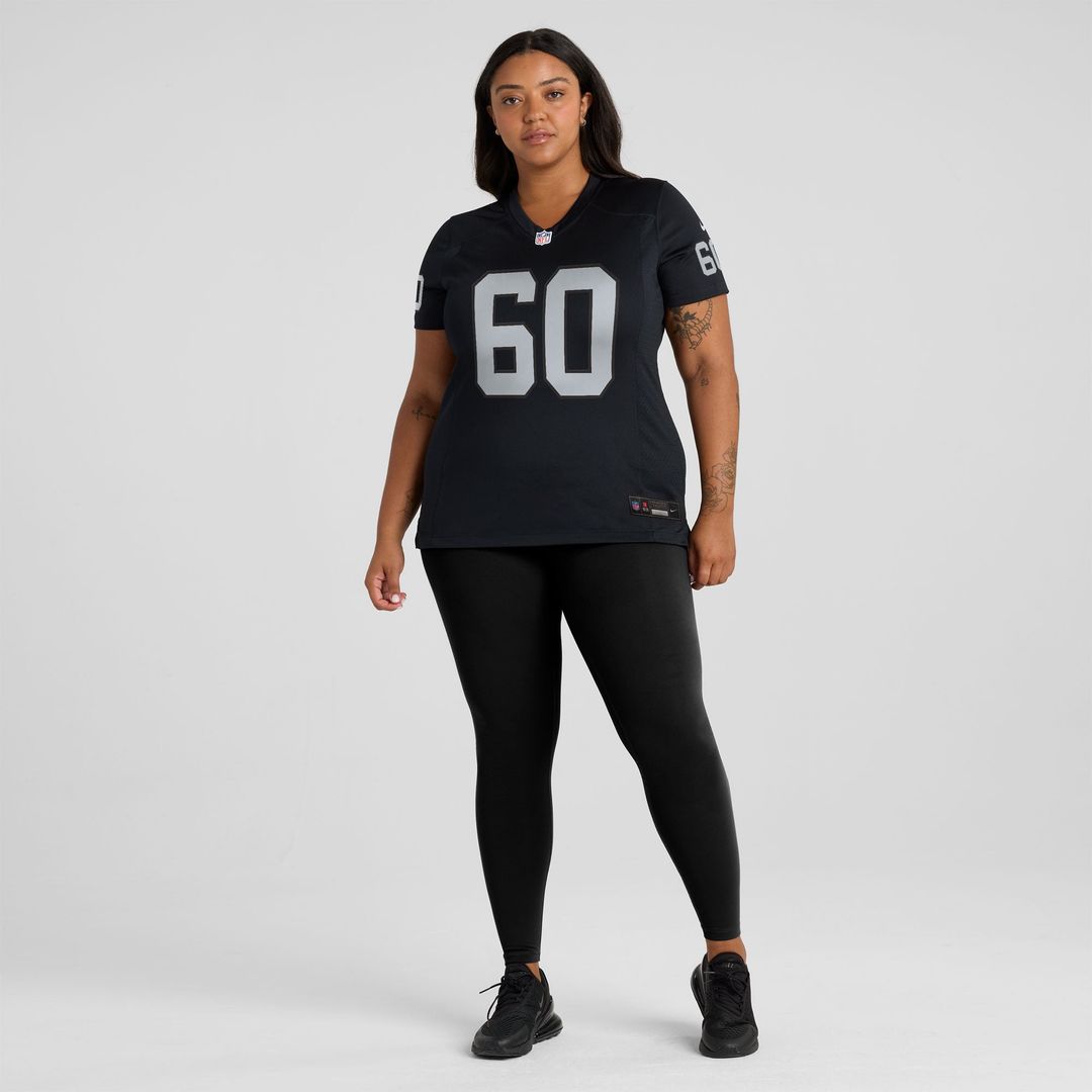 Charles Grant Las Vegas Raiders Women's Team Game Jersey - Black