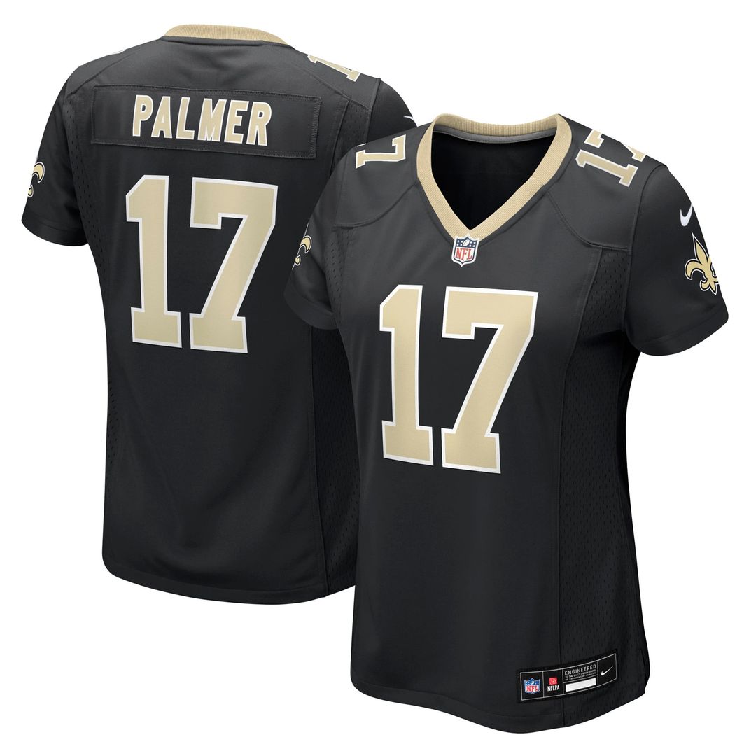 Trey Palmer New Orleans Saints Women's Team Game Jersey - Black