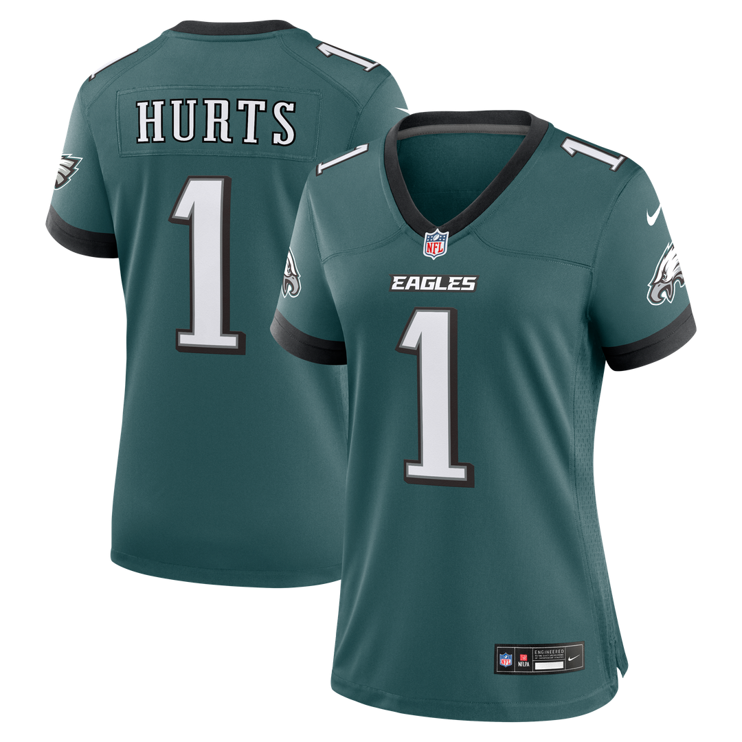 Jalen Hurts Philadelphia Eagles Women's Game Player Jersey - Kelly Green
