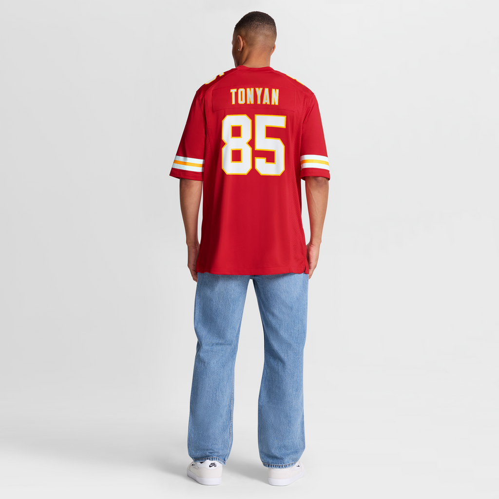 Robert Tonyan Kansas City Chiefs Team Game Jersey - Red
