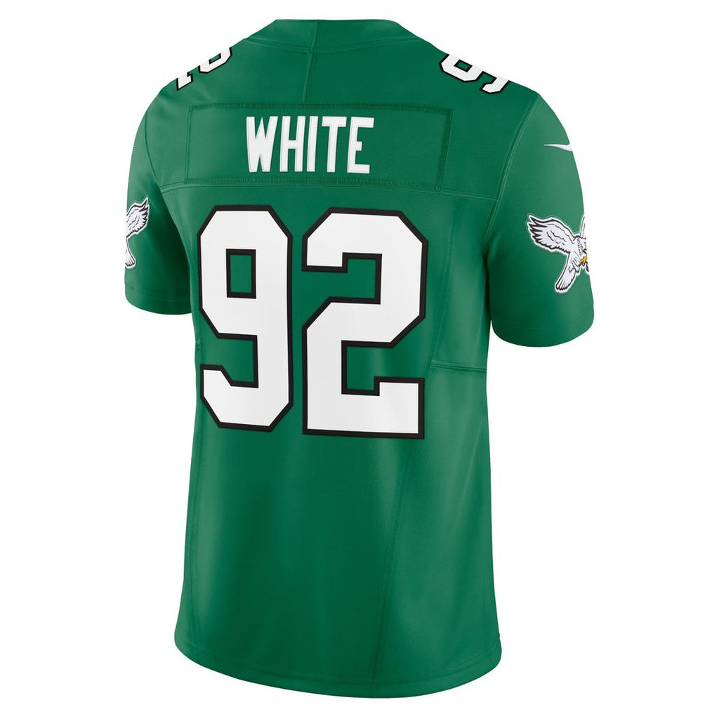 Reggie White Philadelphia Eagles Alternate Vapor F.U.S.E. Limited Jersey - Kelly Green