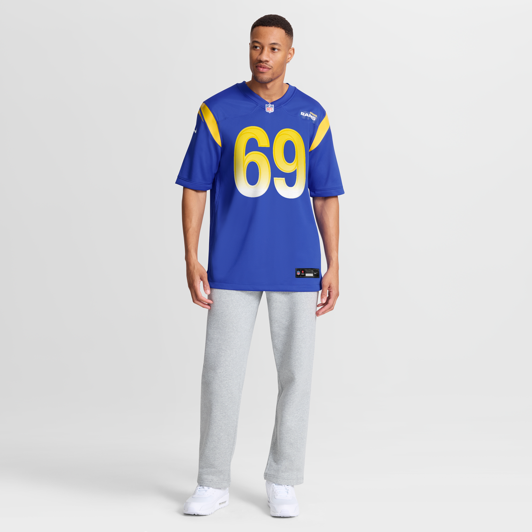 Kevin Dotson Los Angeles Rams Game Jersey - Royal